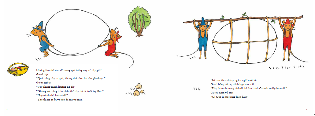 bộ ehon - mọt sách mogu - gư-ri và gư-ra (từ 1 - 6 tuổi)