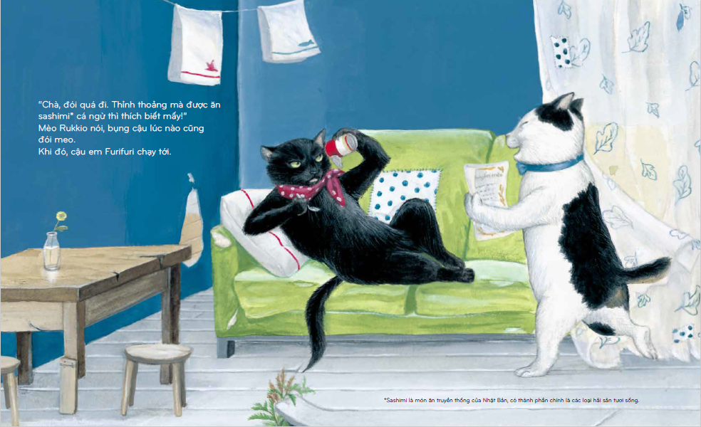 bộ ehon - mọt sách mogu - rukkio và furifuri - đi đến lâu đài (từ 3 - 6 tuổi)