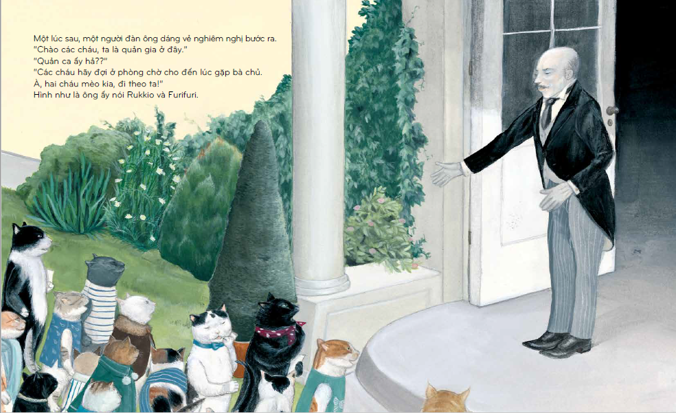 bộ ehon - mọt sách mogu - rukkio và furifuri - đi đến lâu đài (từ 3 - 6 tuổi)