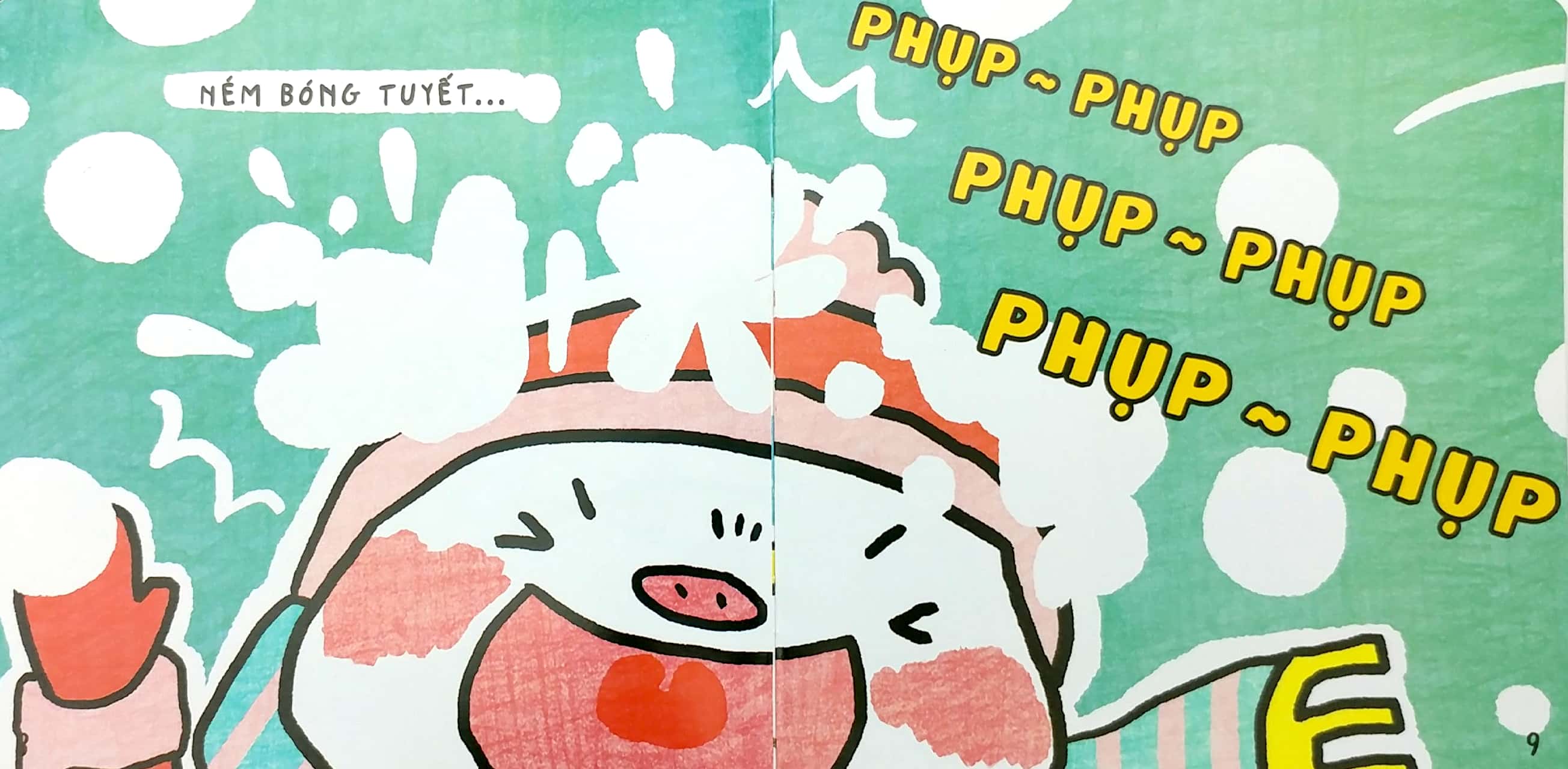 bộ ehon nhận biết - chơi cùng các âm thanh - ì oạp choang (từ 1 - 6 tuổi)