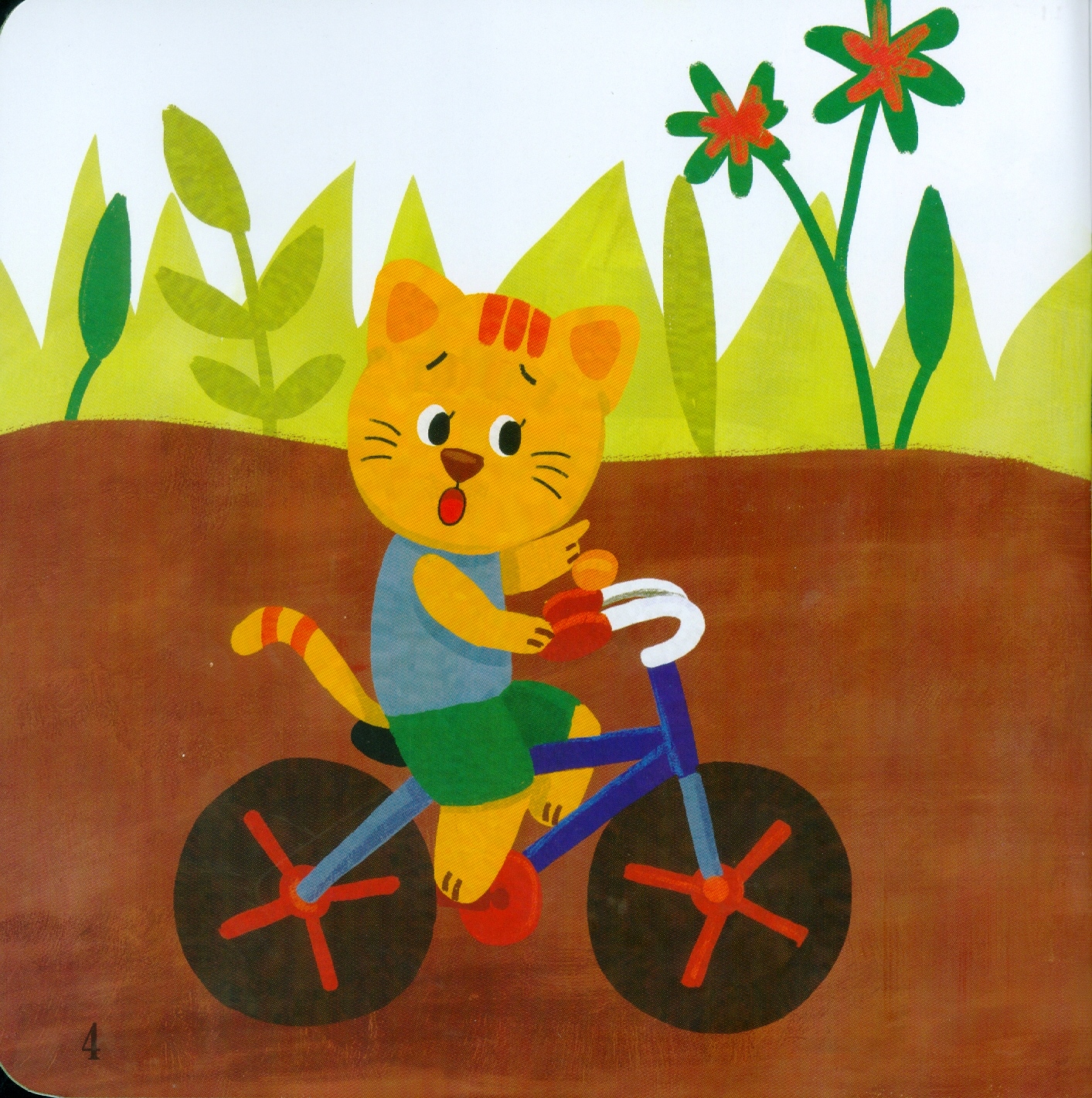 bộ ehon nhận biết - chơi cùng các hình khối - chiếc xe của ai? (từ 1 - 6 tuổi)