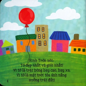 bộ ehon nhận biết - chơi cùng các hình khối - cuộc đua tài ai đẹp và giỏi nhất (từ 1 - 6 tuổi)