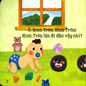 bộ ehon nhận biết - chơi cùng các hình khối - hình tròn (từ 1 - 6 tuổi)