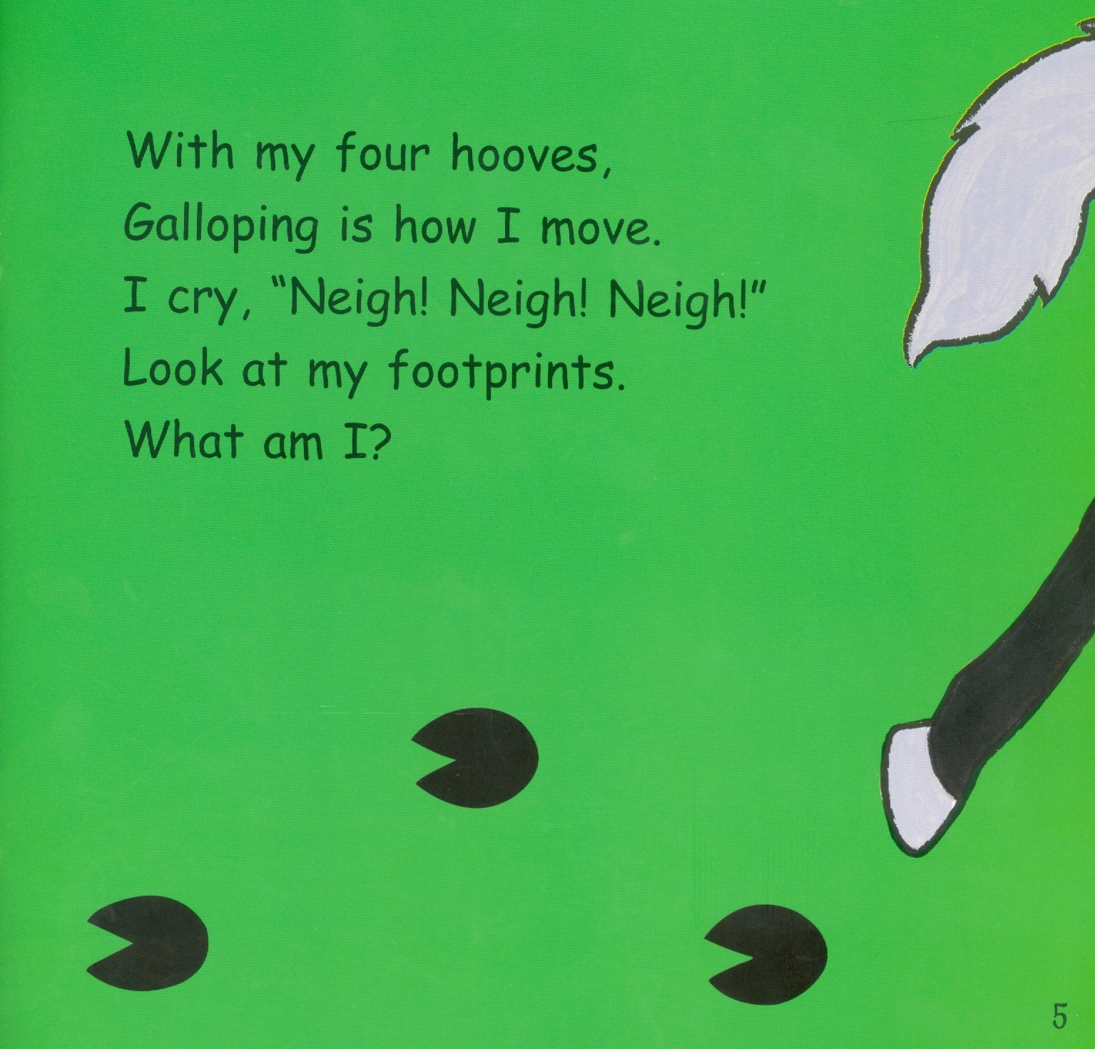 bộ ehon nhận biết - đoán dấu chân xinh - tớ là ai? - tập 3 (từ 1 - 6 tuổi)