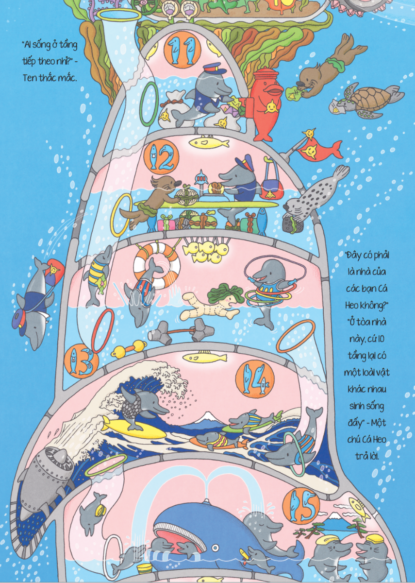 Bộ
						
										
										Ehon Nhật Bản - Tòa Nhà 100 Tầng - Dưới Biển (Tái Bản 2024)