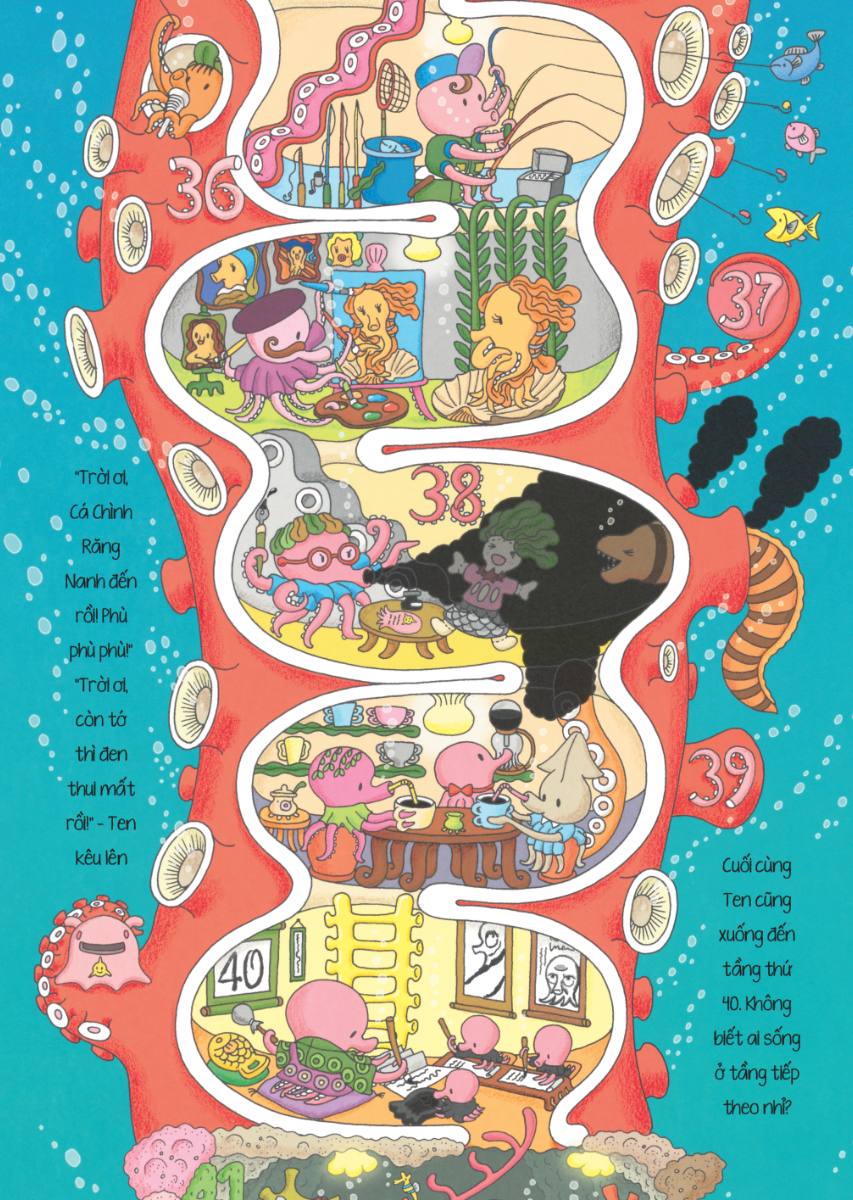 Bộ
						
										
										Ehon Nhật Bản - Tòa Nhà 100 Tầng - Dưới Biển (Tái Bản 2024)