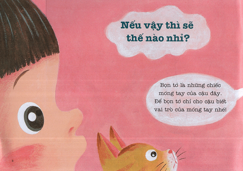 bộ ehon sự kỳ diệu của cơ thể - bí mật của móng tay (tái bản 2020)