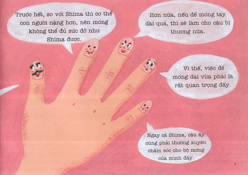 bộ ehon sự kỳ diệu của cơ thể - bí mật của móng tay (tái bản 2020)