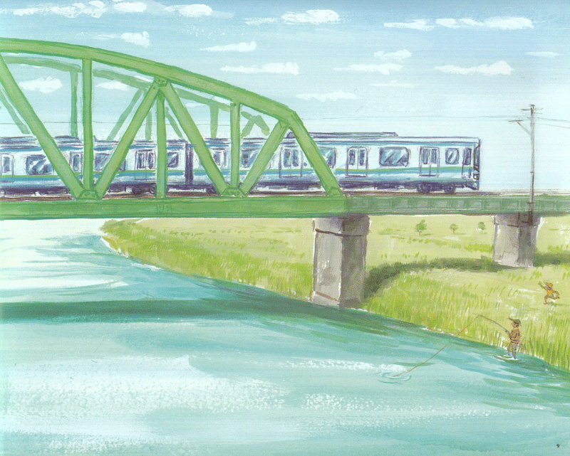 bộ ehon - thực phẩm tâm hồn cho bé - tàu điệntới rồi (tái bản 2021)