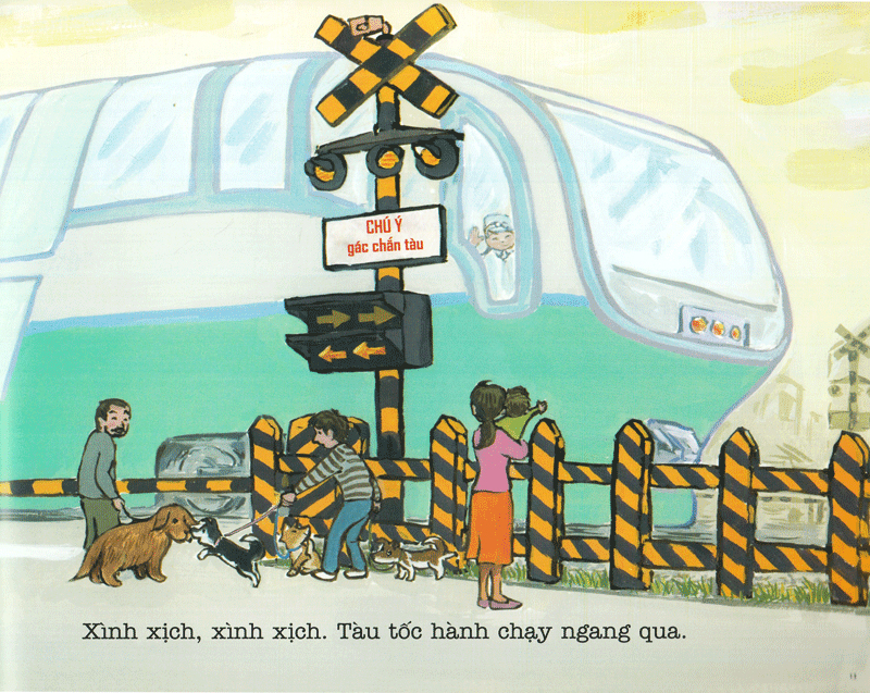 bộ ehon - thực phẩm tâm hồn cho bé - xe bus píng poong đi biển (tái bản 2020)