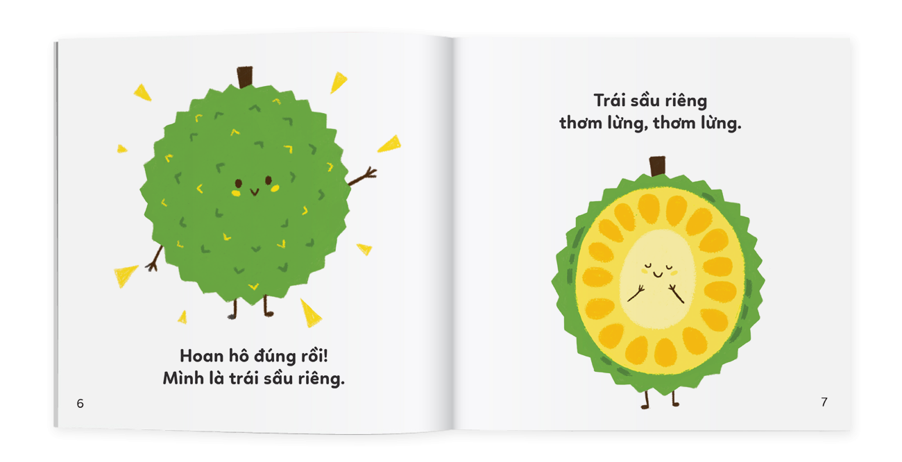 bộ ehon - vương quốc trái cây - trái gì đây?