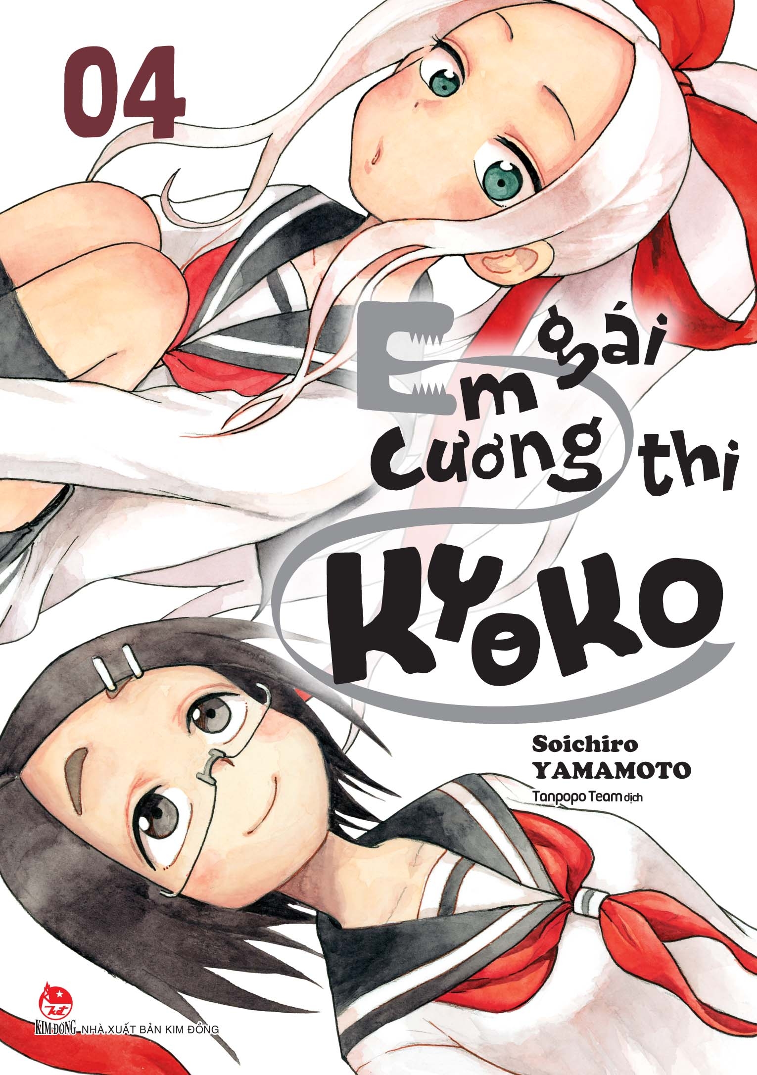 bộ em gái cương thi kyoko - tập 4 - tặng kèm bookmark