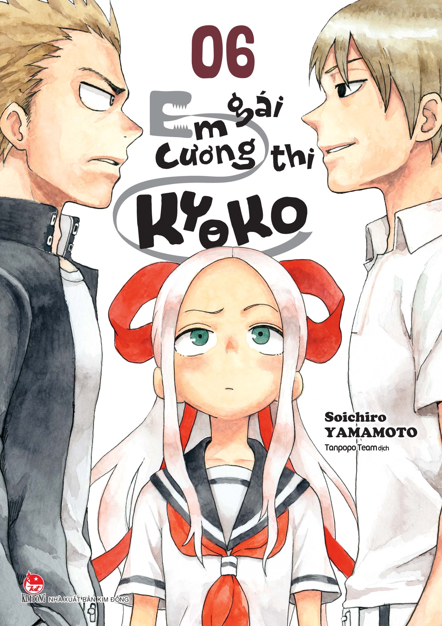 bộ em gái cương thi kyoko - tập 6 - tặng kèm bookmark