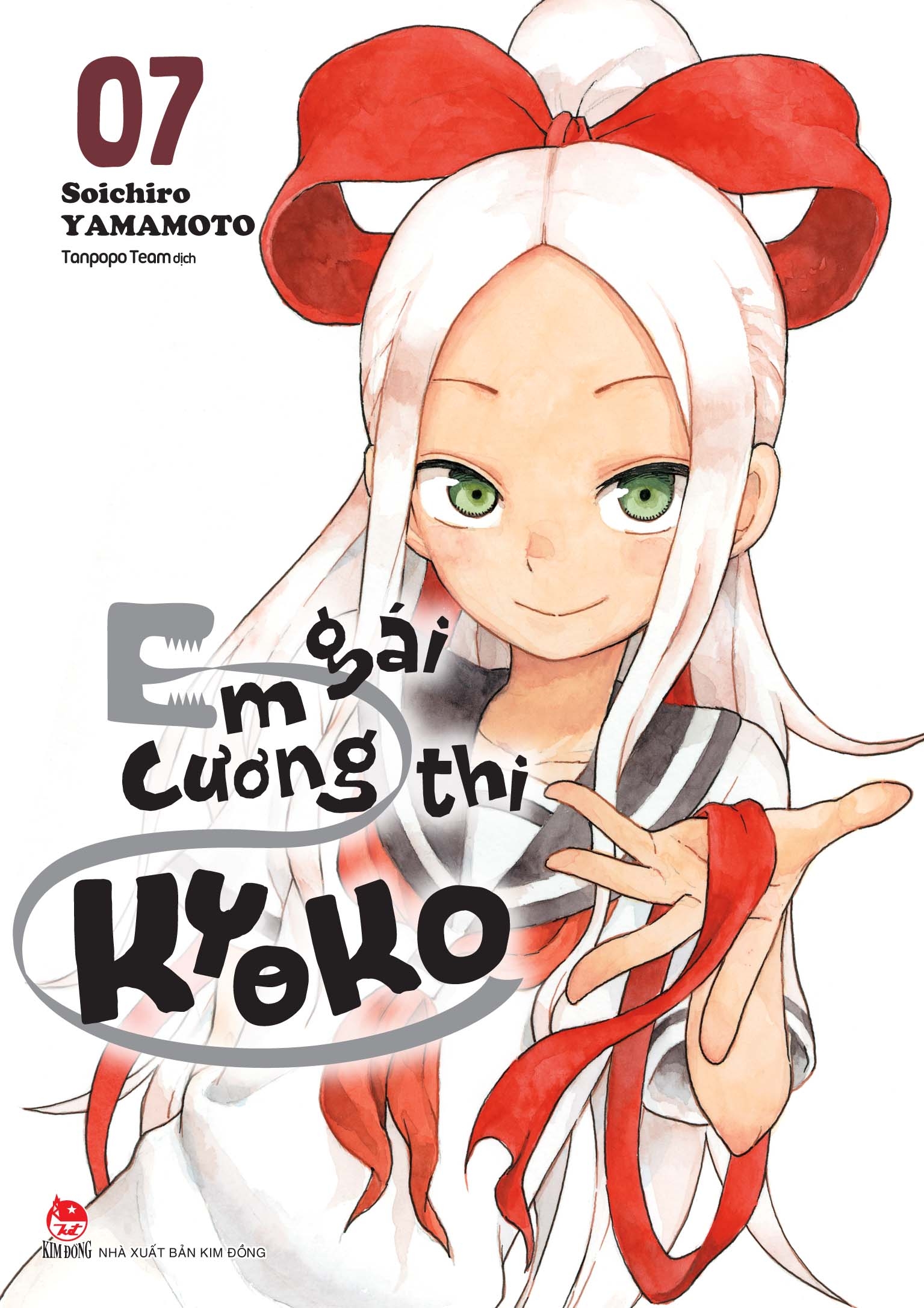 bộ em gái cương thi kyoko - tập 7 - tặng kèm bookmark