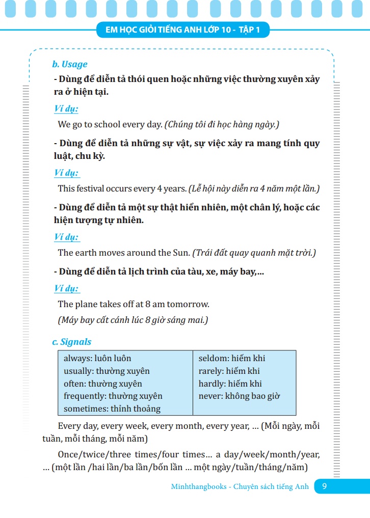 bộ em học giỏi tiếng anh 10 - tập 1