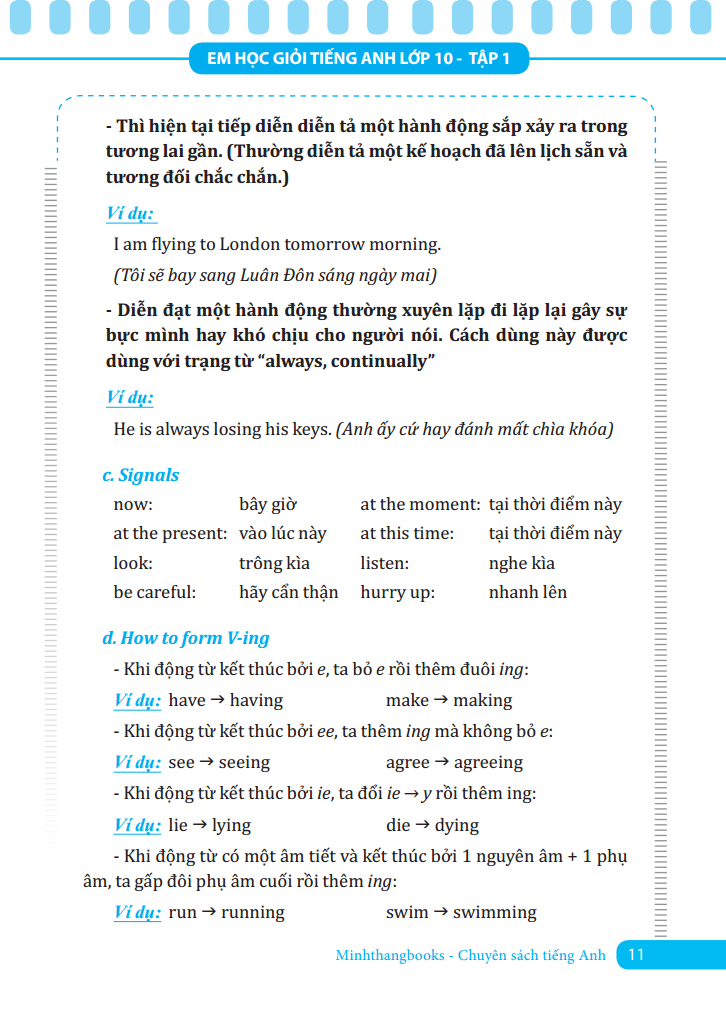 bộ em học giỏi tiếng anh 10 - tập 1