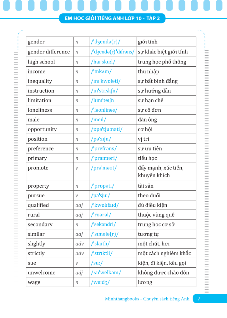 bộ em học giỏi tiếng anh 10 - tập 2