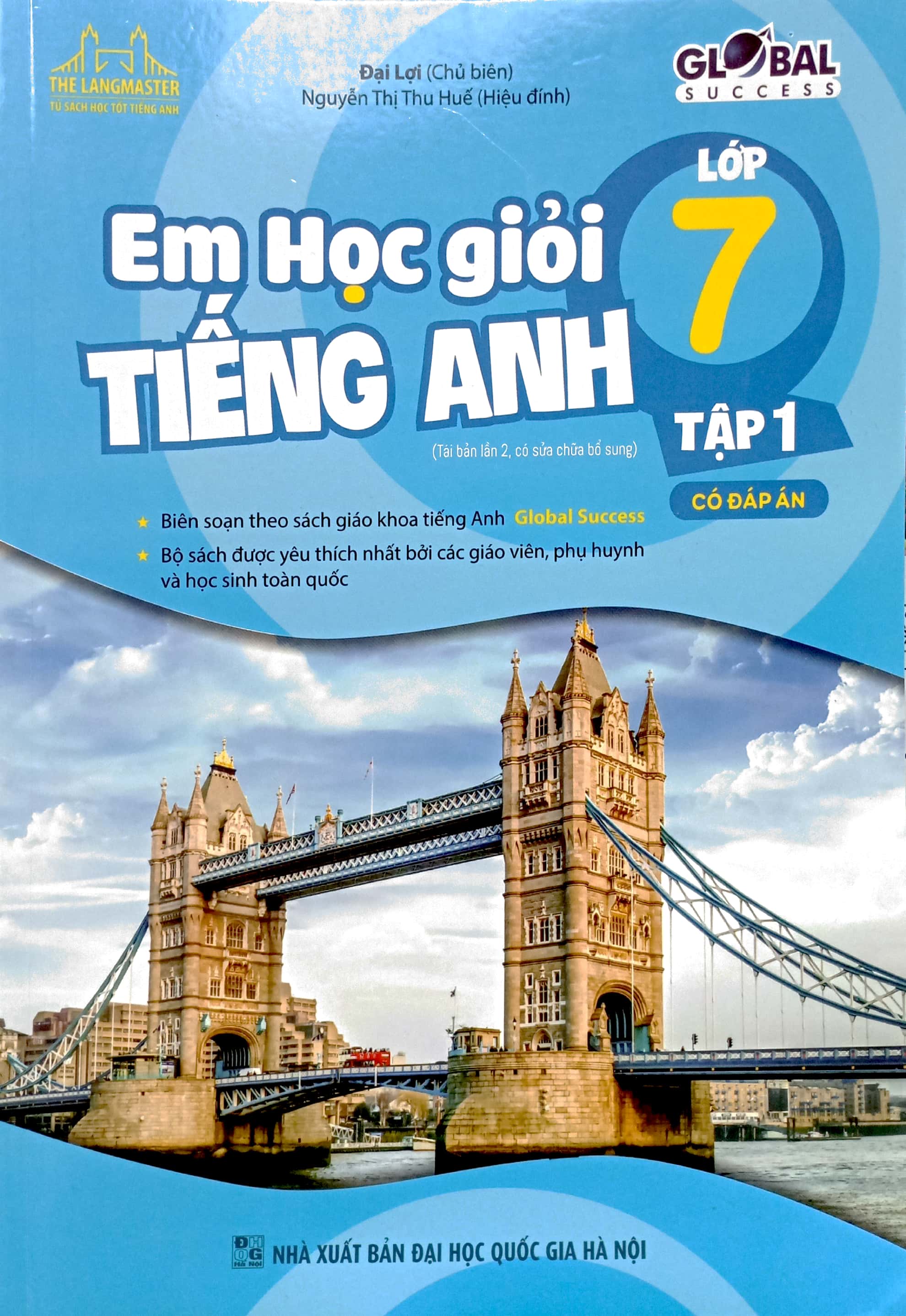bộ em học giỏi tiếng anh lớp 7 - tập 1 (có đáp án - global success)