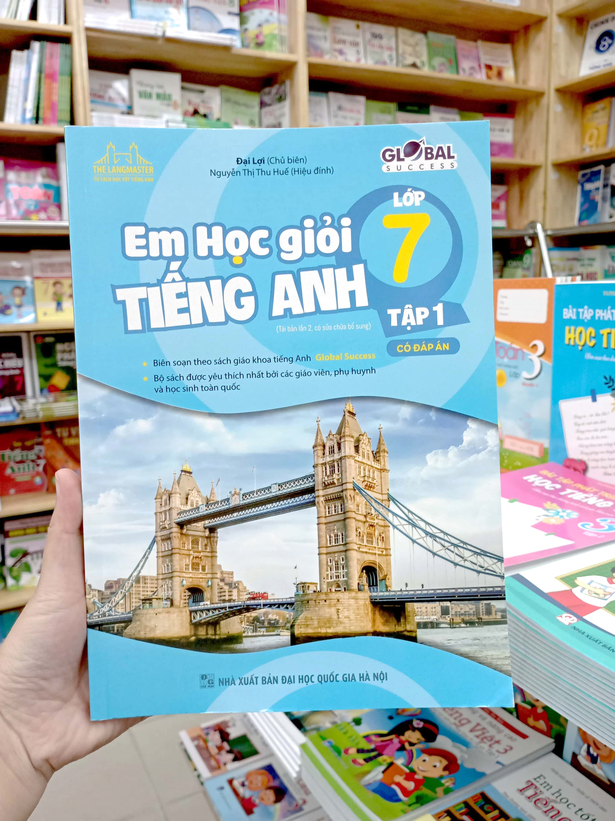 bộ em học giỏi tiếng anh lớp 7 - tập 1 (có đáp án - global success)
