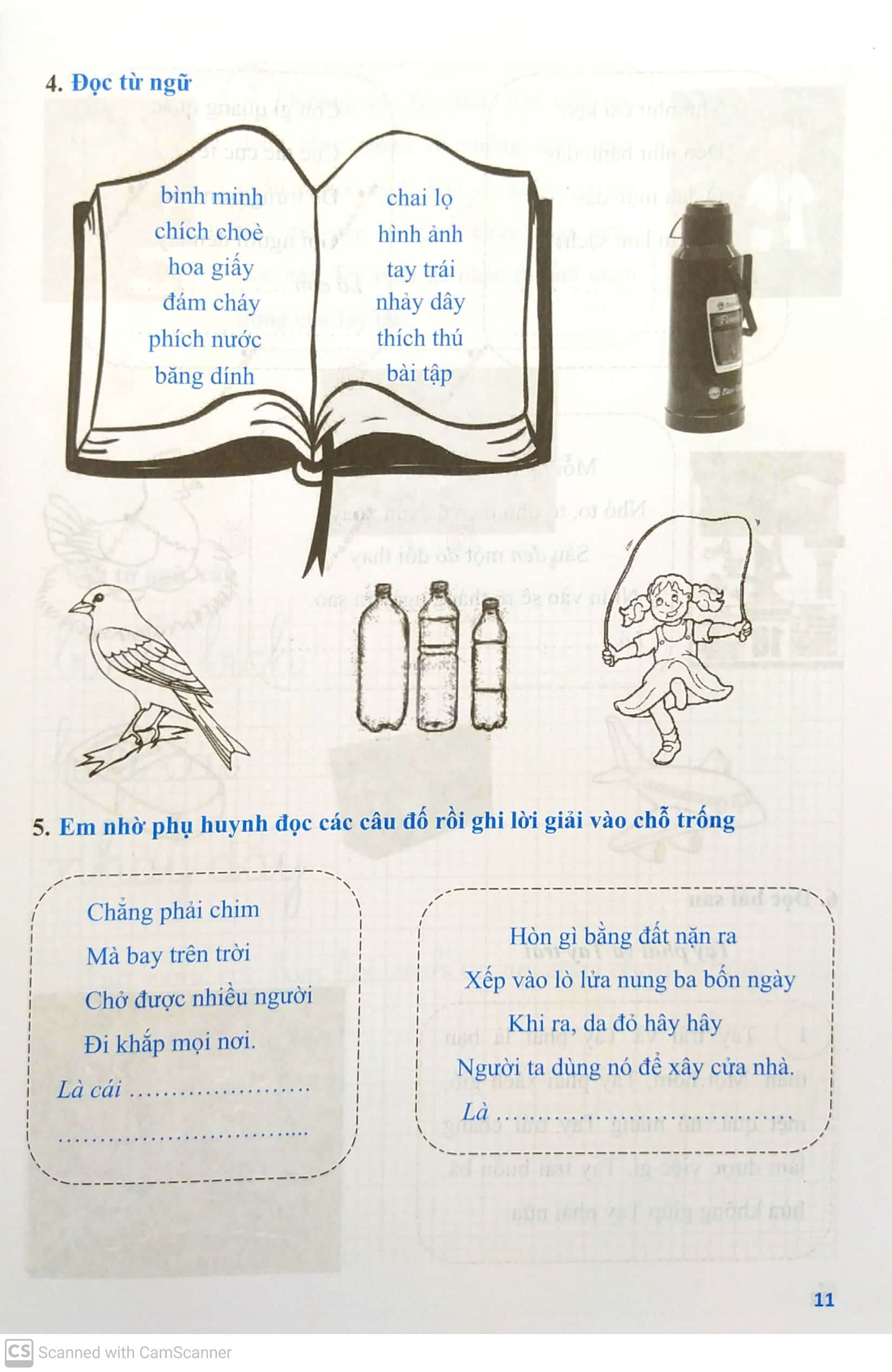 bộ em học tiếng việt 1 - tập 2