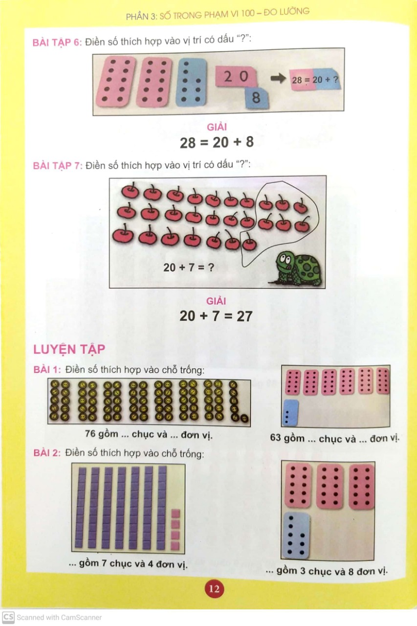 bộ em học toán 1 - tập 2