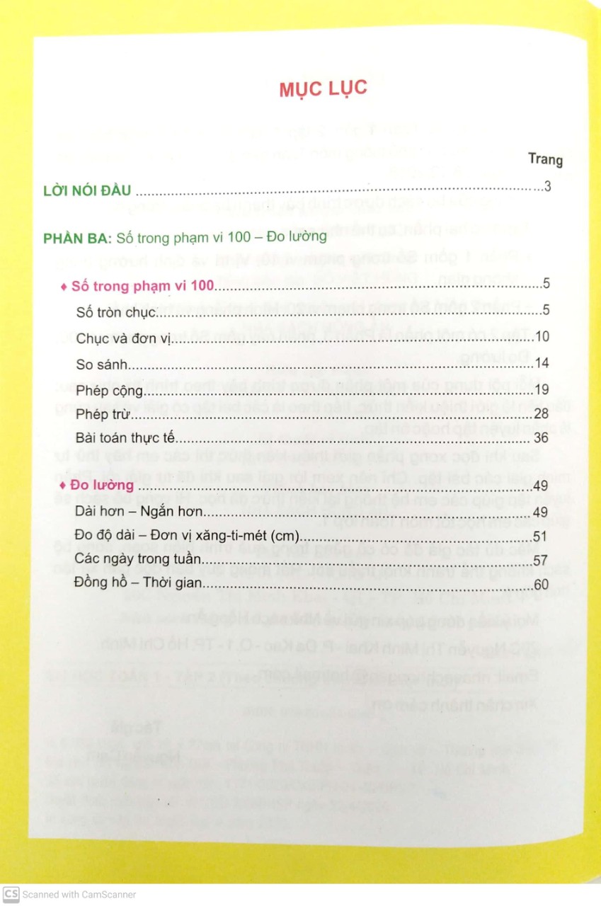 bộ em học toán 1 - tập 2