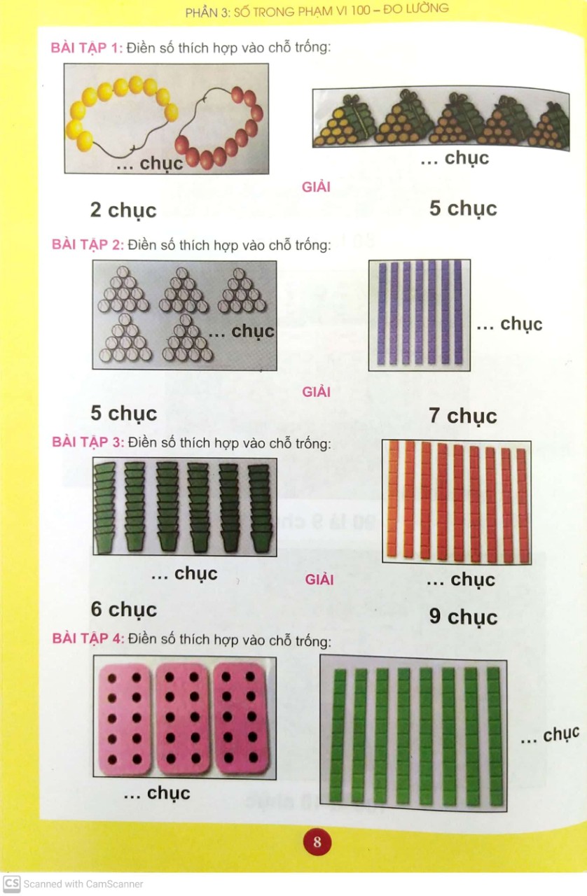 bộ em học toán 1 - tập 2