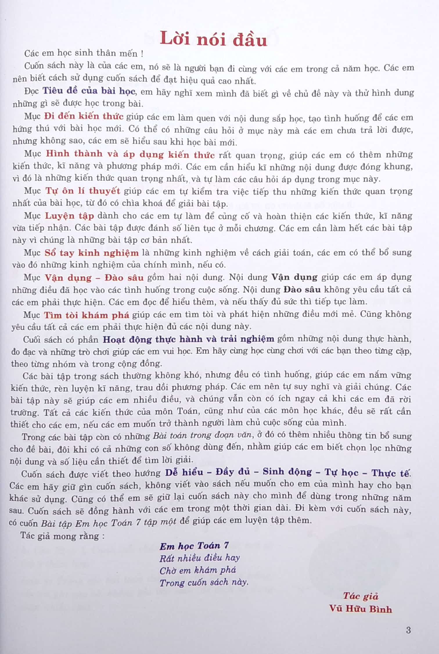 bộ em học toán lớp 7 - tập 1