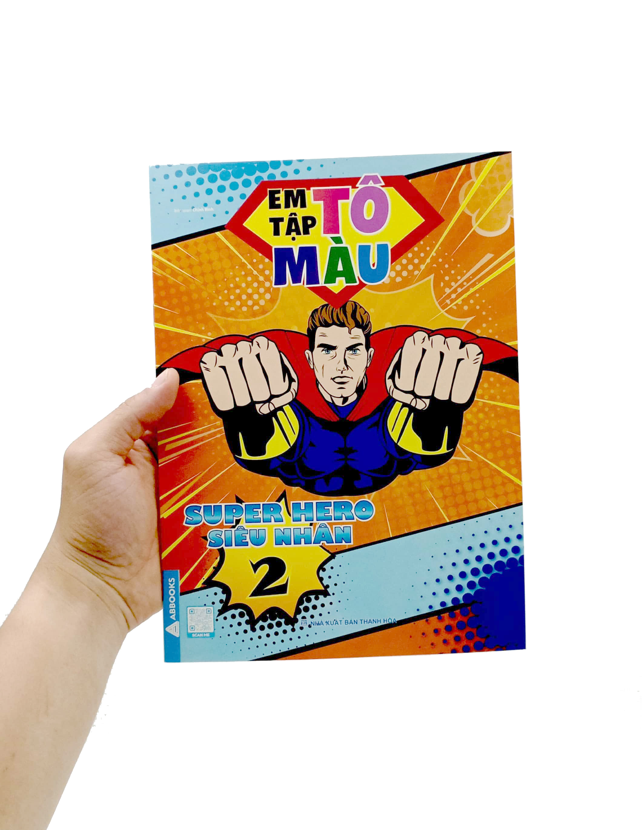 bộ em tập tô màu - super hero siêu nhân 2