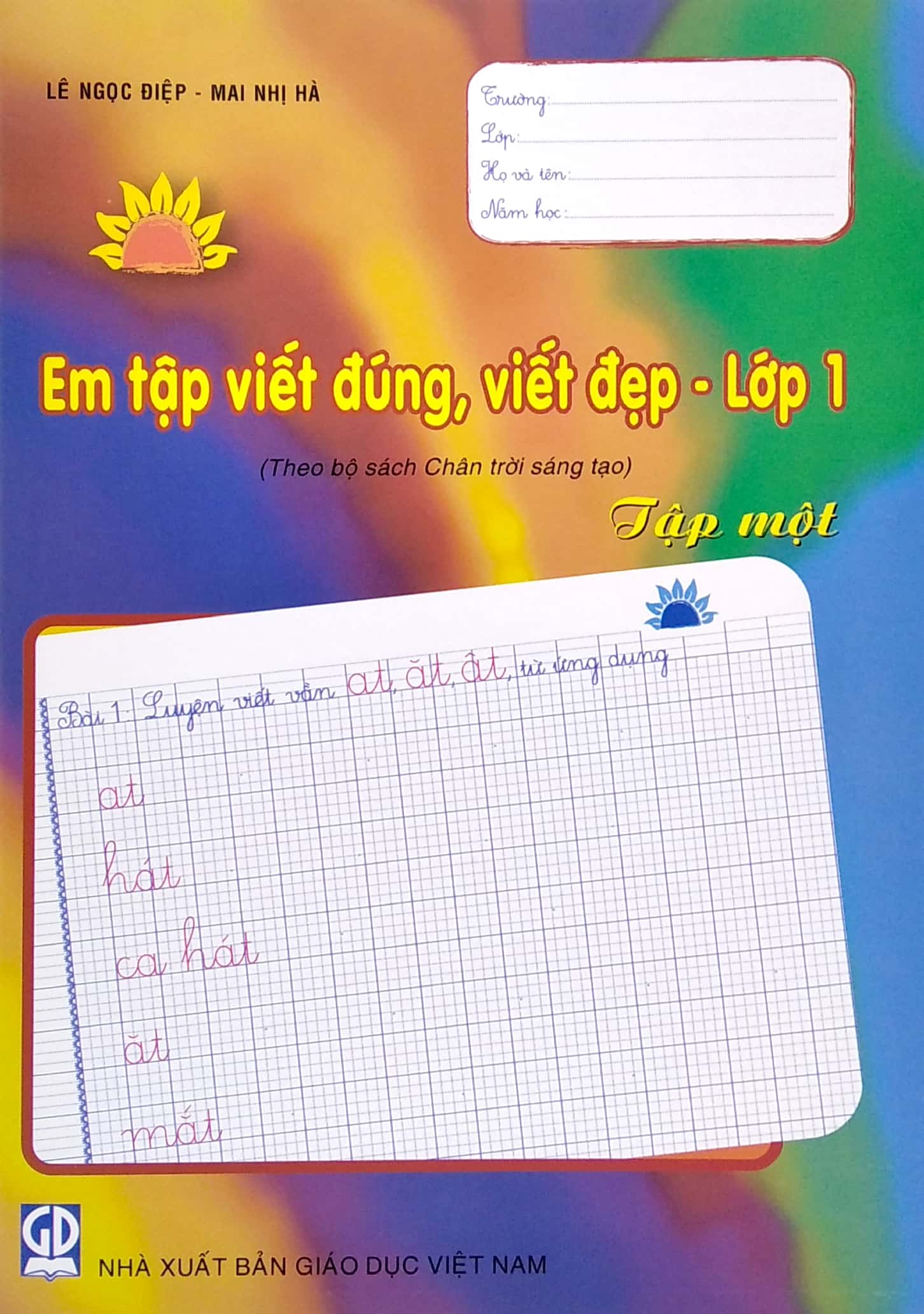 Bo
						
										
										Em Tap Viet Dung, Viet Dep - Lop 1 - Tap 1 (Theo Bo Sach Chan Troi Sang Tao)