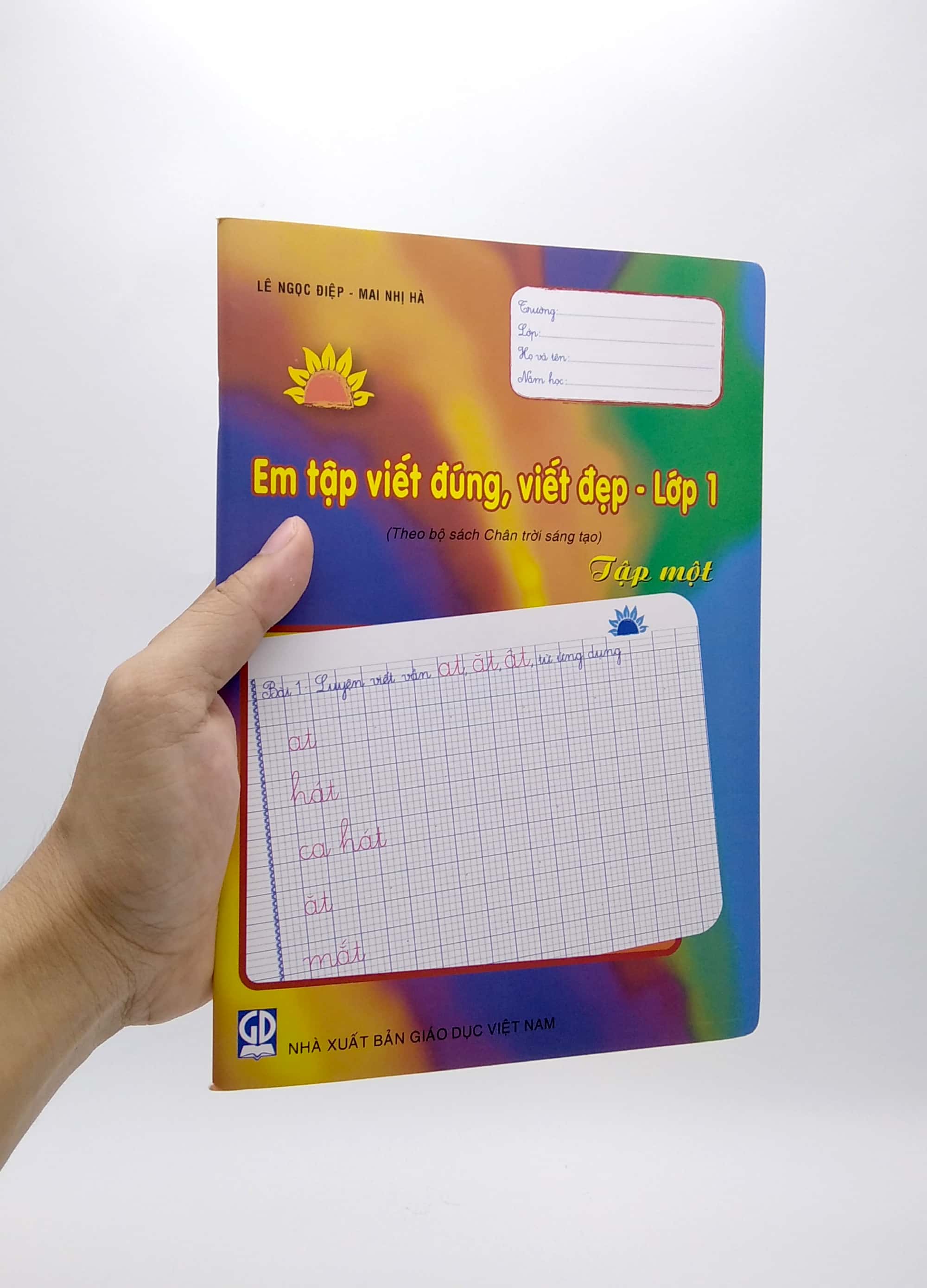 Bo
						
										
										Em Tap Viet Dung, Viet Dep - Lop 1 - Tap 1 (Theo Bo Sach Chan Troi Sang Tao)