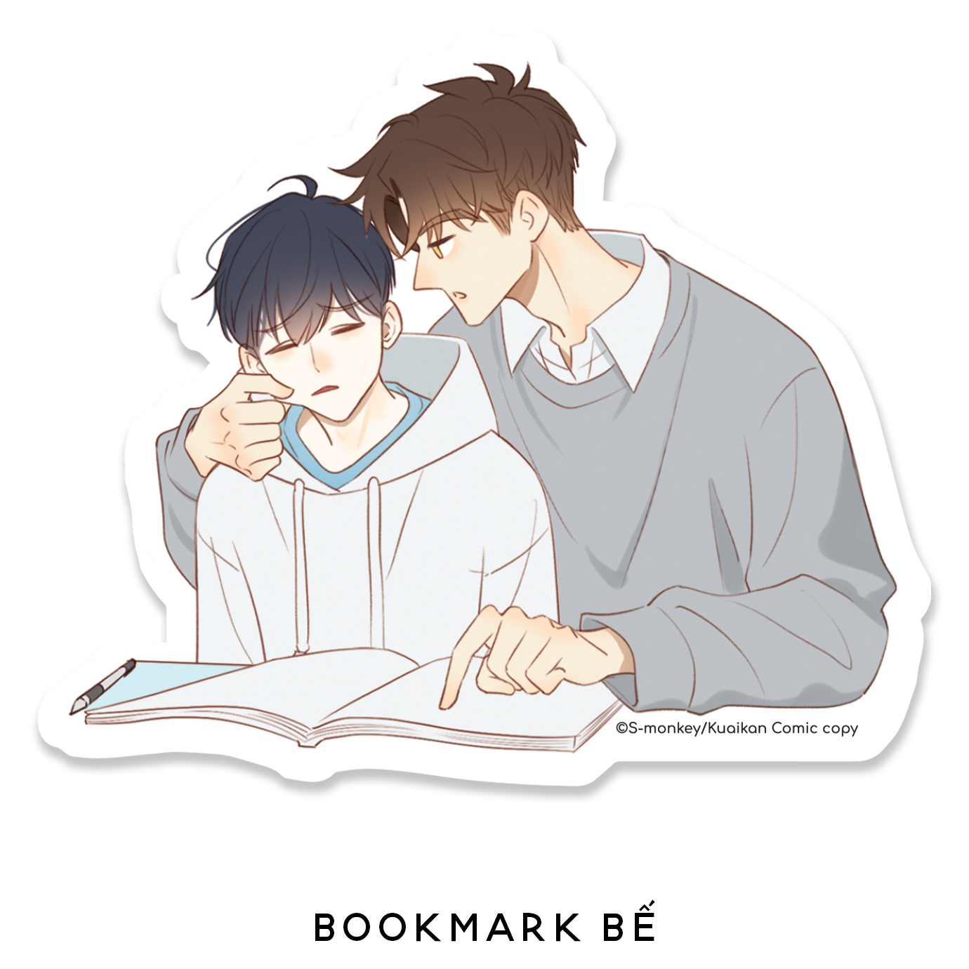 bộ em trai hàng xóm bướng bỉnh quá - tập 2 - tặng kèm bookmark bế + postcard bồi