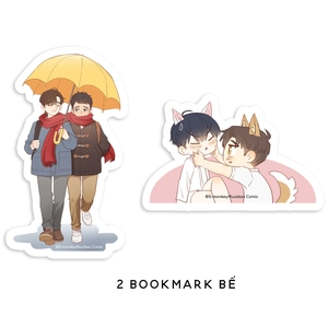 bộ em trai hàng xóm bướng bỉnh quá - tập 5 - bản đặc biệt - tặng kèm 2 bookmark bế bồi cứng + postcard bồi cứng + huy hiệu + standee acrylic