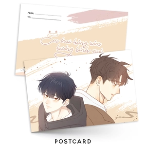 bộ em trai hàng xóm bướng bỉnh quá - tập 5 - bản đặc biệt - tặng kèm 2 bookmark bế bồi cứng + postcard bồi cứng + huy hiệu + standee acrylic