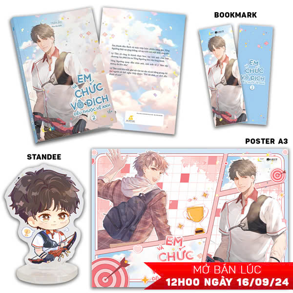 Bo
Em Va Chuc Vo Dich Deu Thuoc Ve Anh - Tap 2 - Ban Dac Biet - Tang Kem Bookmark + Poster A3 + Standee Chibi