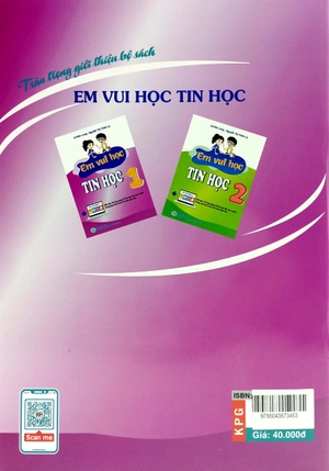 bộ em vui học tin học 1 (tái bản 2023)