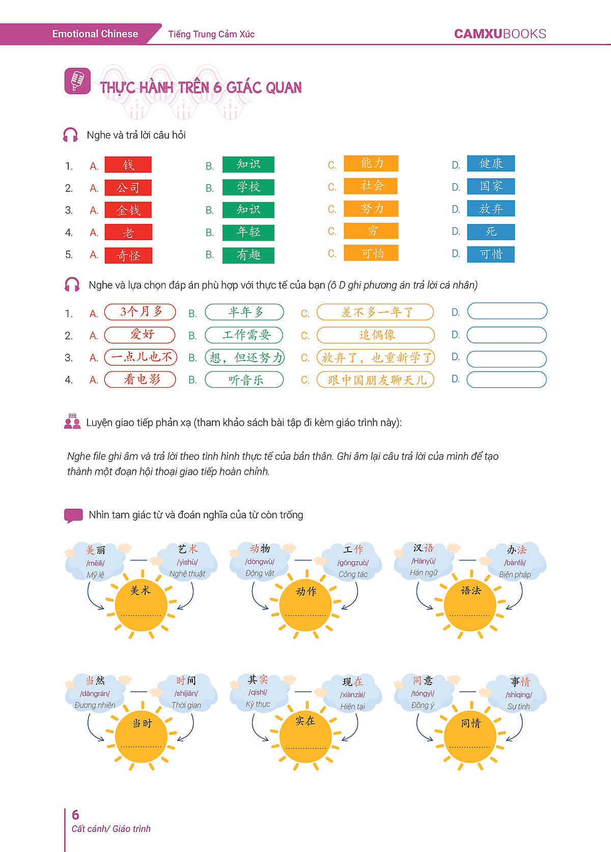 Bo
						
										
										Emotional Chinese - Hoc Tieng Trung De Nhu An Keo - Tap 3 - Cat Canh - Sach Bai Tap