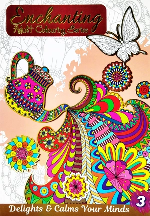 bộ enchanting adult colouring series - book 3
