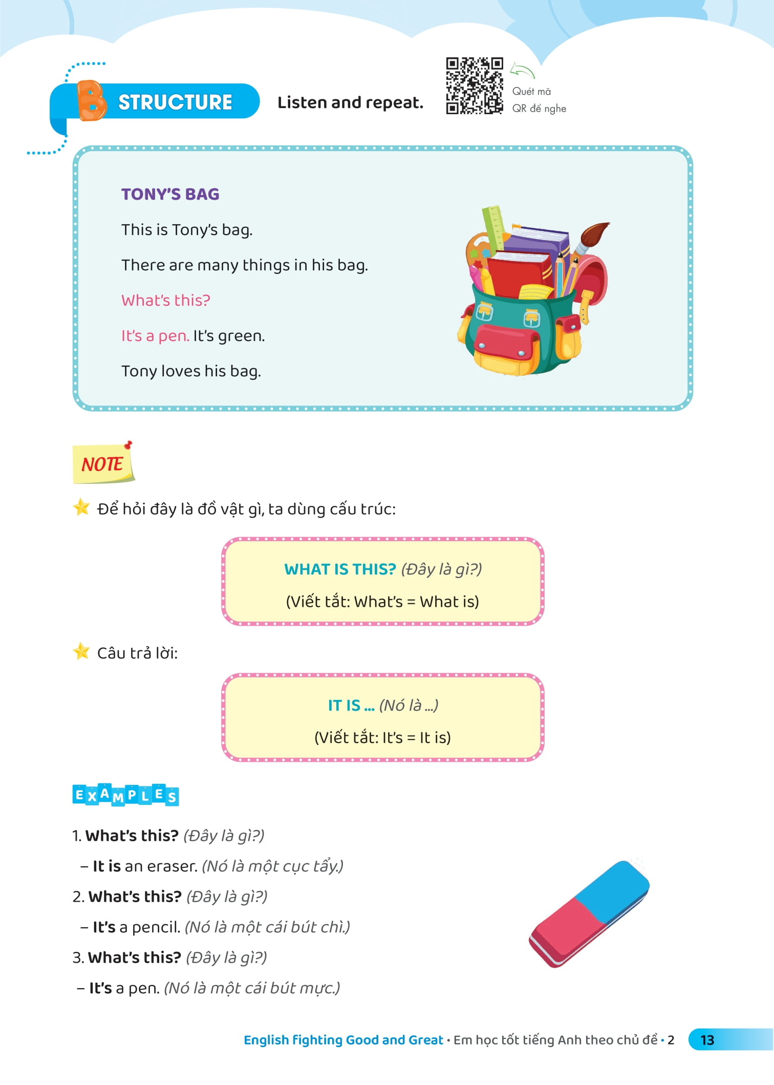 bộ english fighting good and great - em học tốt tiếng anh theo chủ đề 2