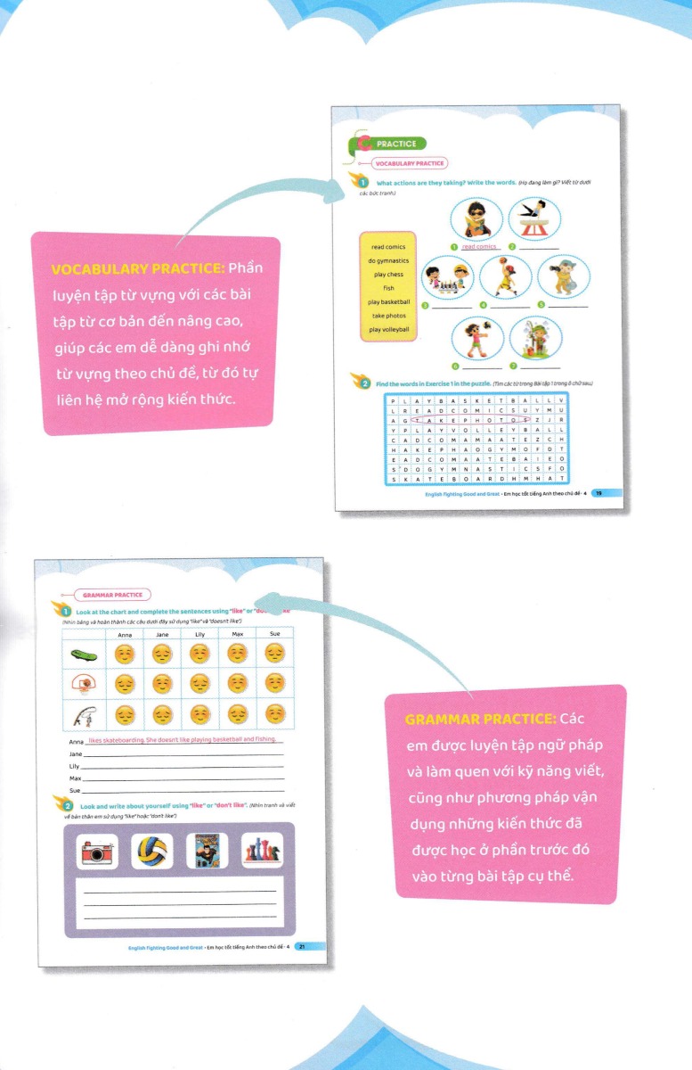 bộ english fighting good and great - em học tốt tiếng anh theo chủ đề 4