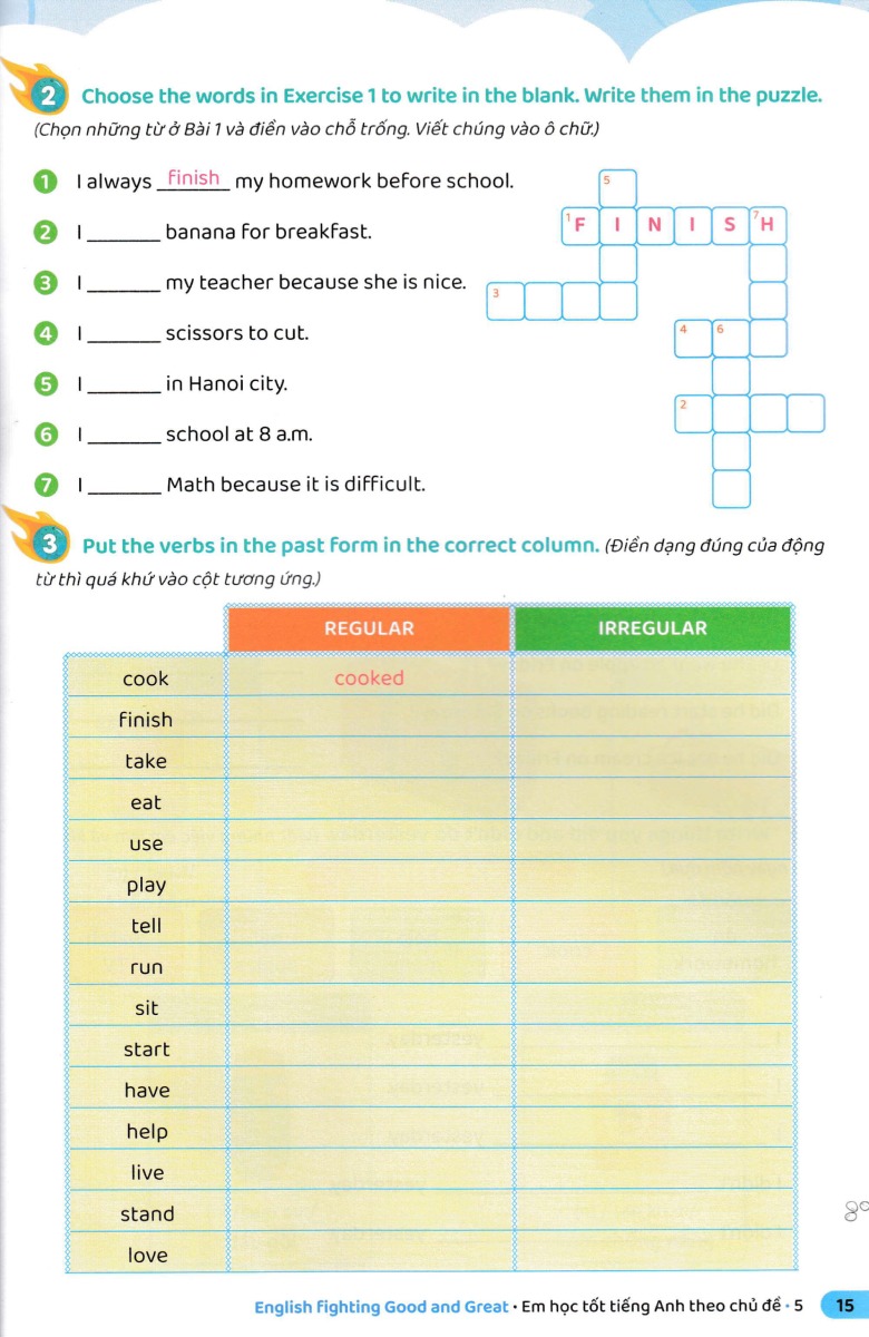 bộ english fighting good and great - em học tốt tiếng anh theo chủ đề 5