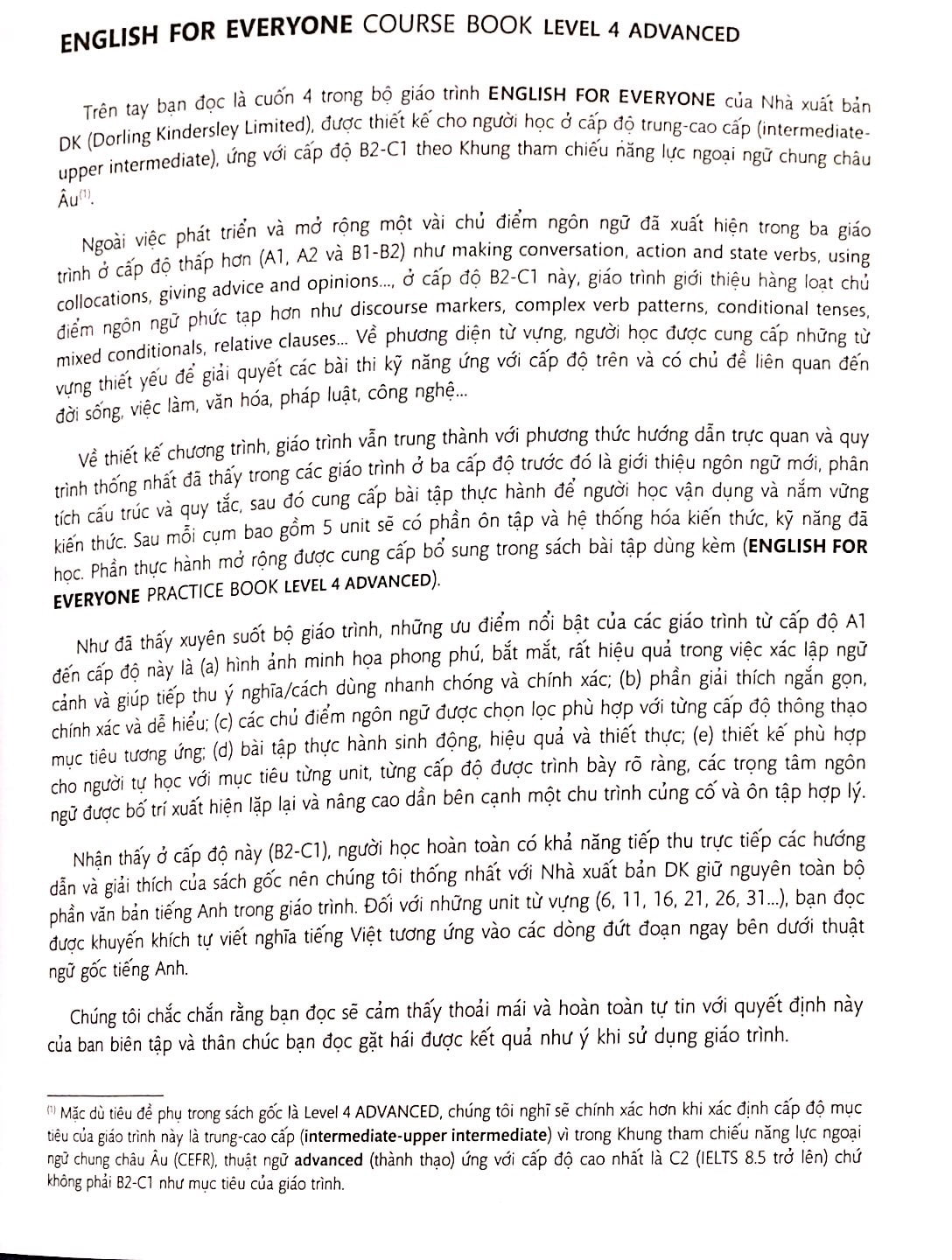 bộ english for everyone 4 (bài học)