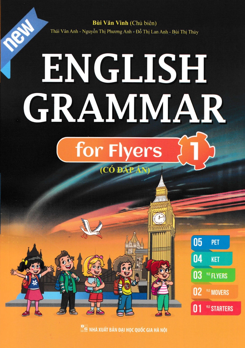 bộ english grammar for flyers 1 - có đáp án