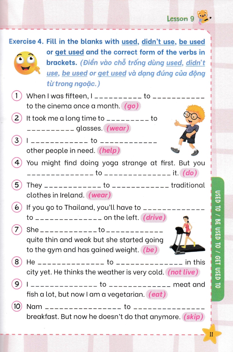 bộ english grammar for flyers 2 - có đáp án