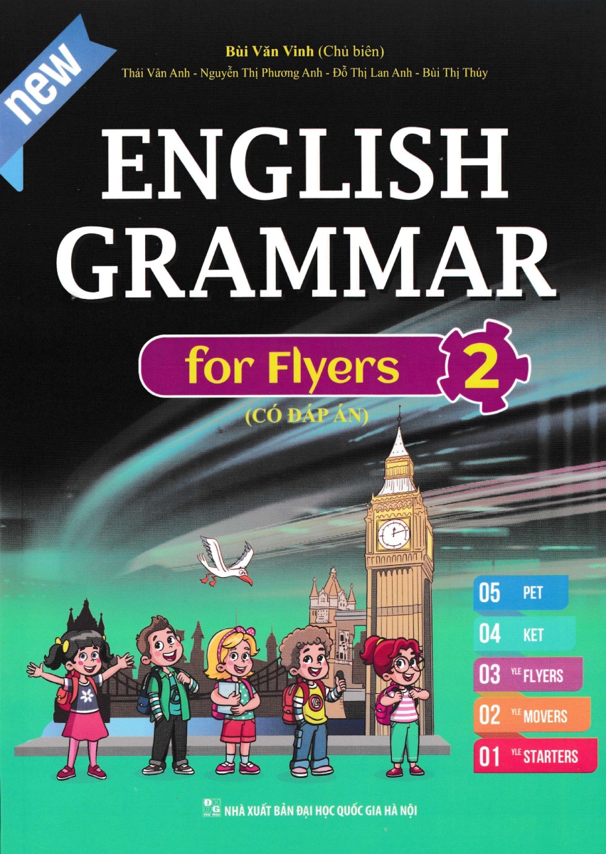 bộ english grammar for flyers 2 - có đáp án