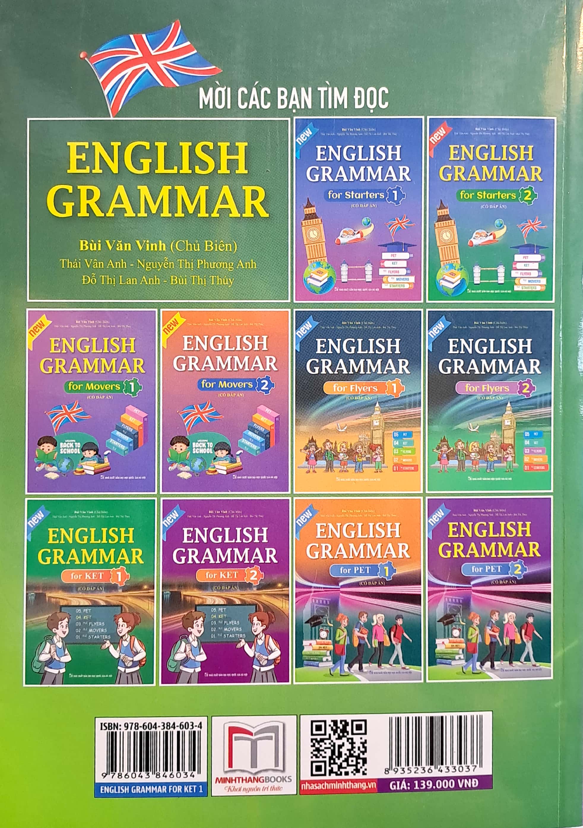 bộ english grammar for ket 1 (có đáp án)