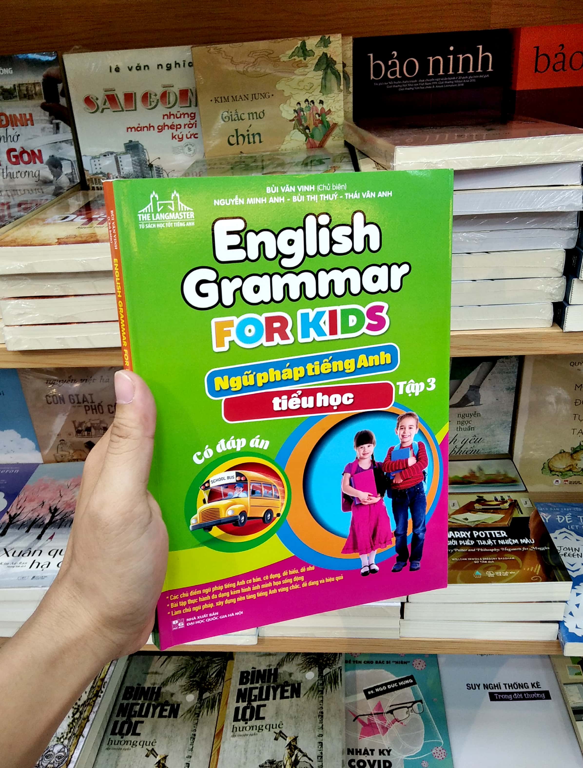 bộ english grammar for kids - ngữ pháp tiếng anh tiểu học tập 3 (có đáp án)