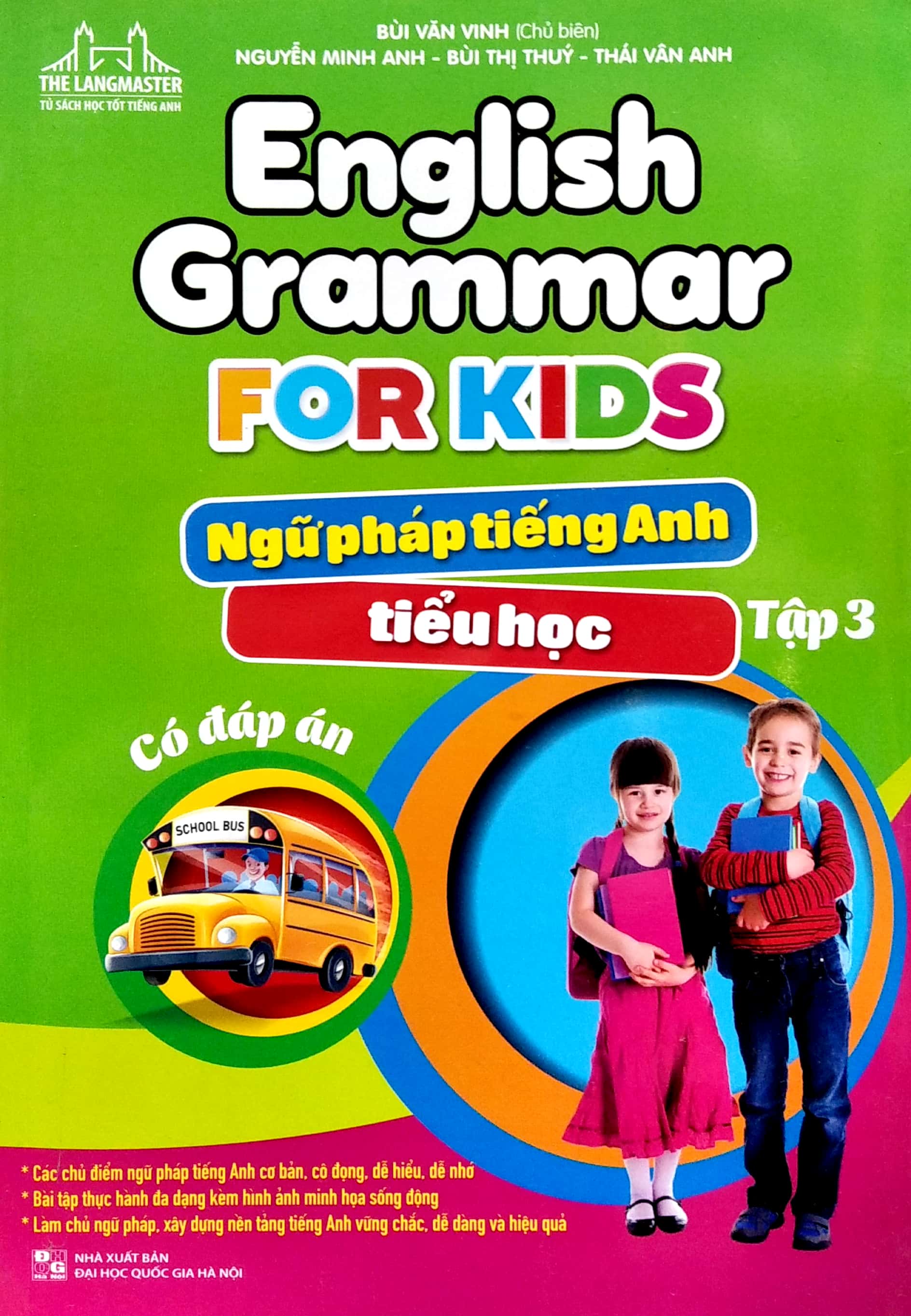 bộ english grammar for kids - ngữ pháp tiếng anh tiểu học tập 3 (có đáp án)