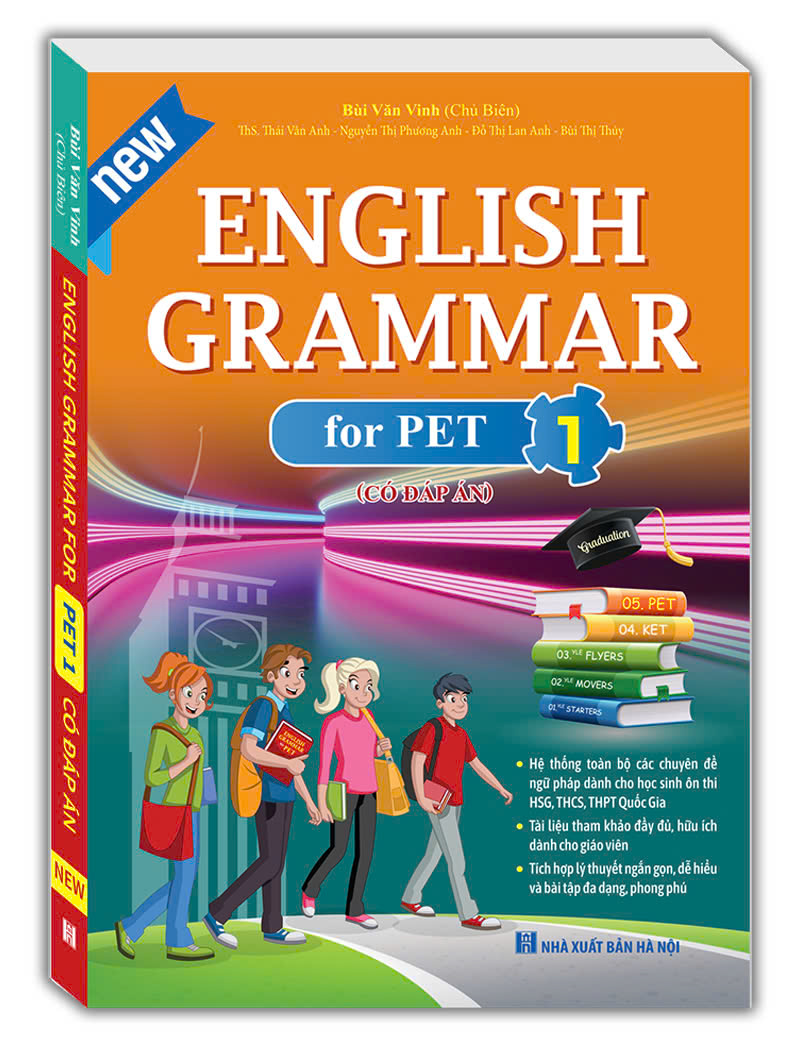 Bộ English Grammar For PET 1 - Có Đáp Án