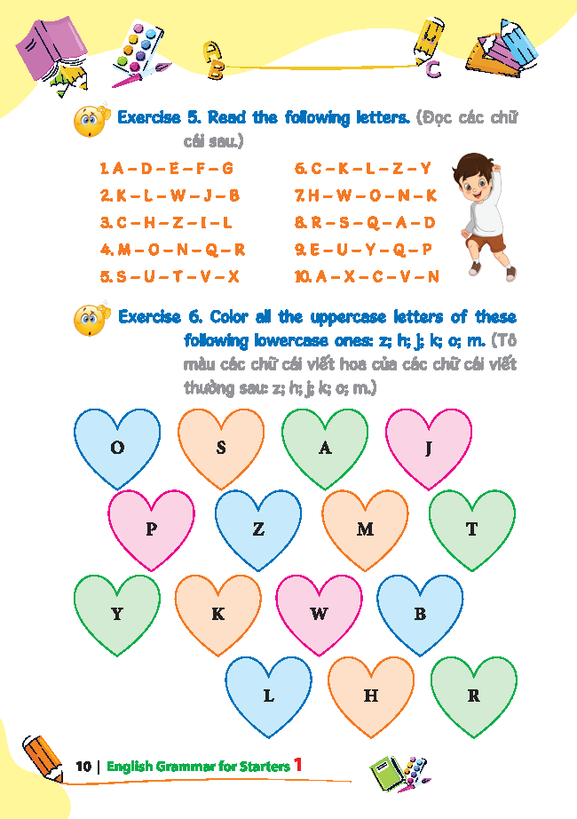 bộ english grammar for starters 1 (có đáp án)